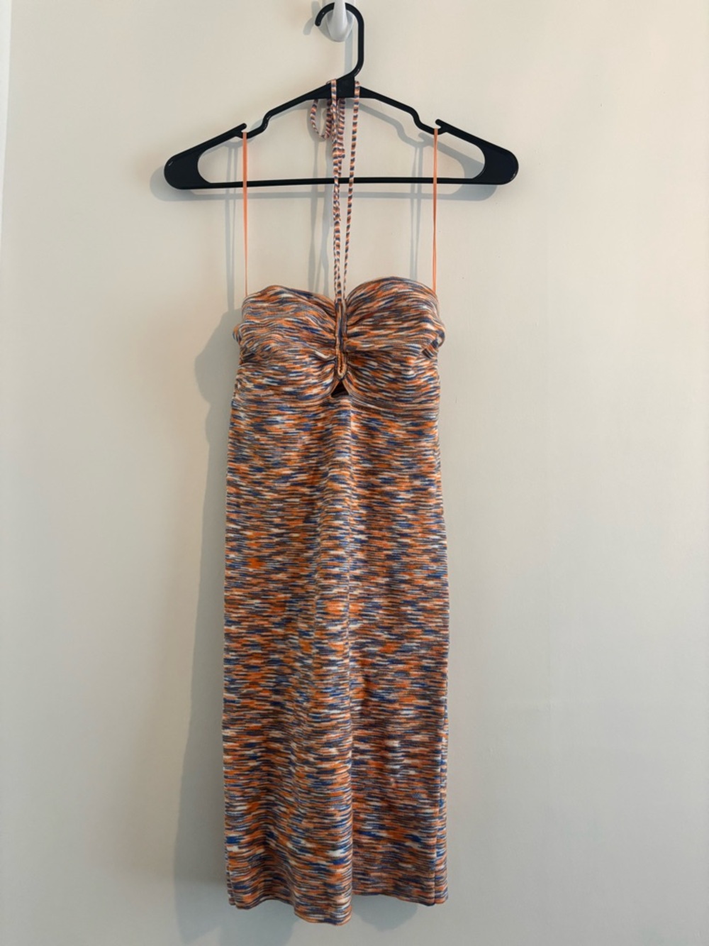 American Eagle Women’s Halter Multi-Color Knit Dress